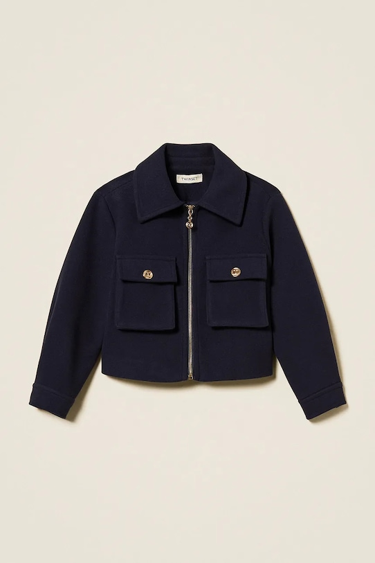 Детская куртка Twinset 252GJ2151 тёмно-синий ZW25