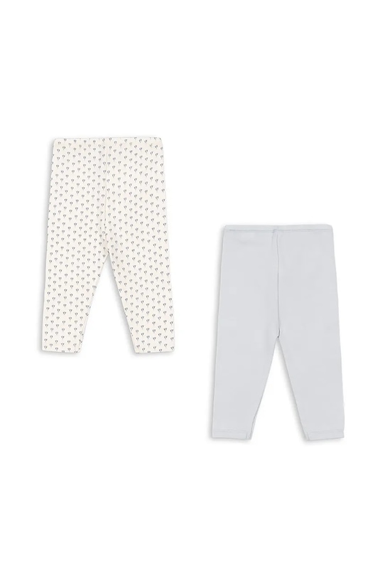 Fanga Fontana legginsy niemowlęce BELLO 2 PACK PANTS OCS FA100002 niebieski ZW25