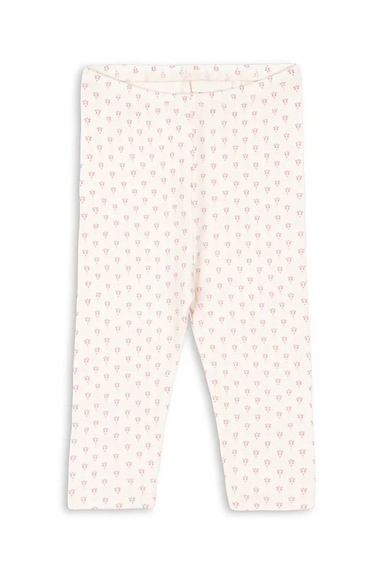 Fanga Fontana legginsy niemowlęce BELLO PANTS OCS dzianina beżowy FA100043