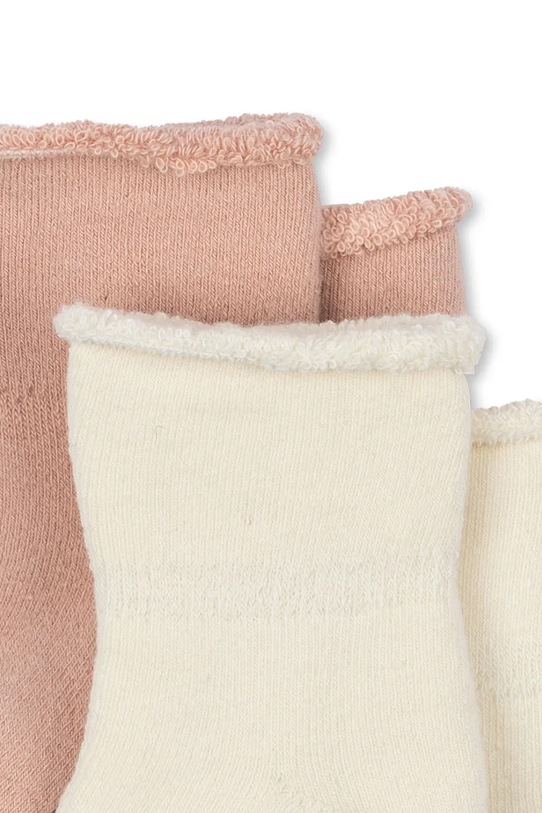 Fanga Fontana skarpetki niemowlęce VICINO 2 PACK TERRY SOCKS 2-pack FA100050 beżowy ZW25