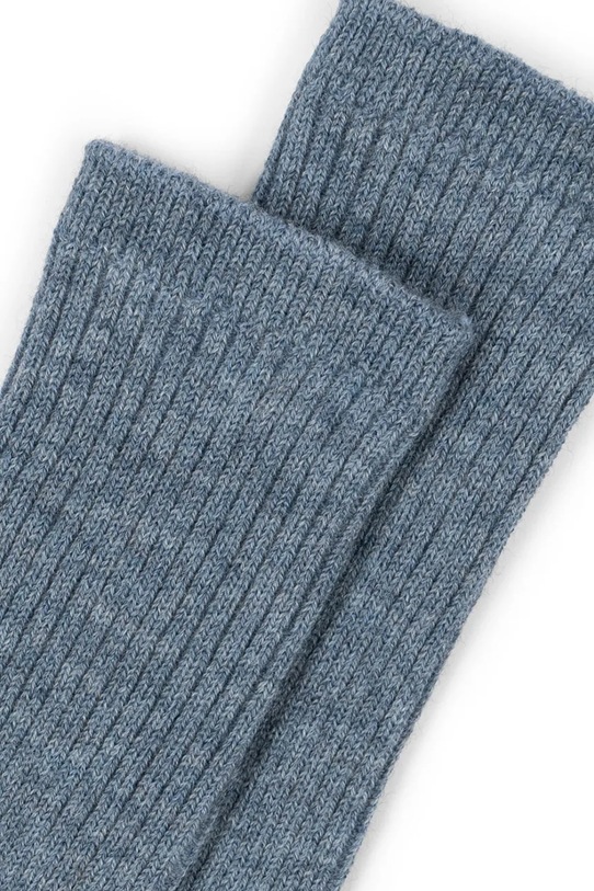 Vlnené ponožky Fanga Fontana LANA LIGHT KNITTED SOCKS FA100053 modrá ZW25