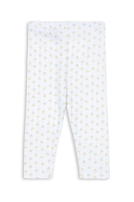 Bavlnené legíny pre bábätká Fanga Fontana FIO PANTS OCS FA100055 biela ZW25