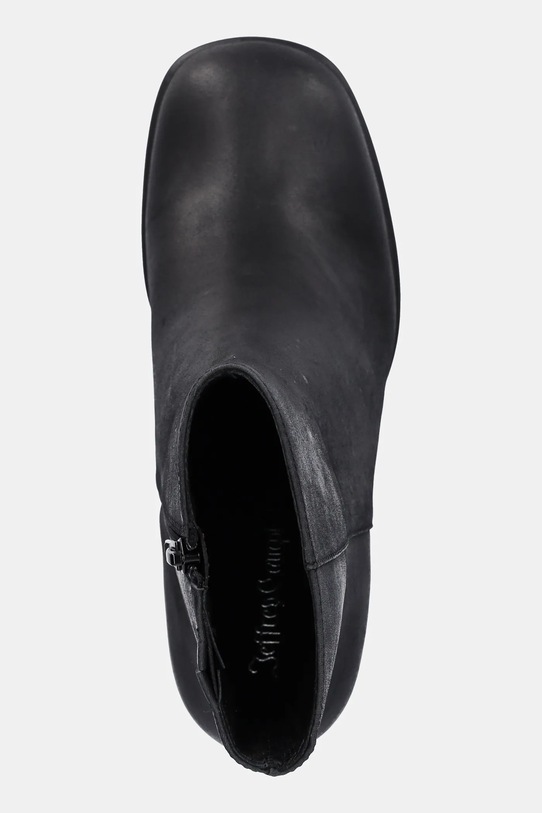 Jeffrey Campbell botki skórzane HUMANITY czarny U92.B01