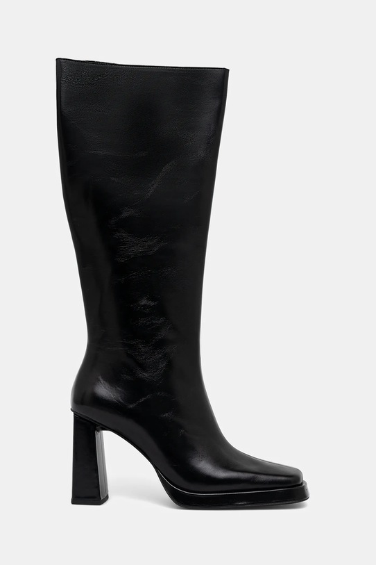 Jeffrey Campbell kozaki skórzane Maximal JC.852.1.3 czarny ZW25