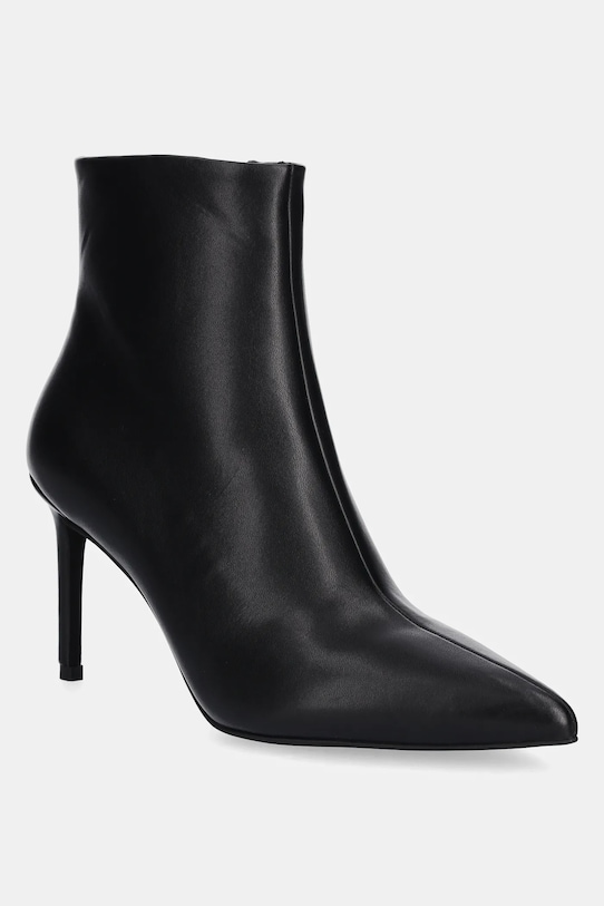 Jeffrey Campbell botki NIXIE-LO imitacja skóry licowej czarny U218.B01