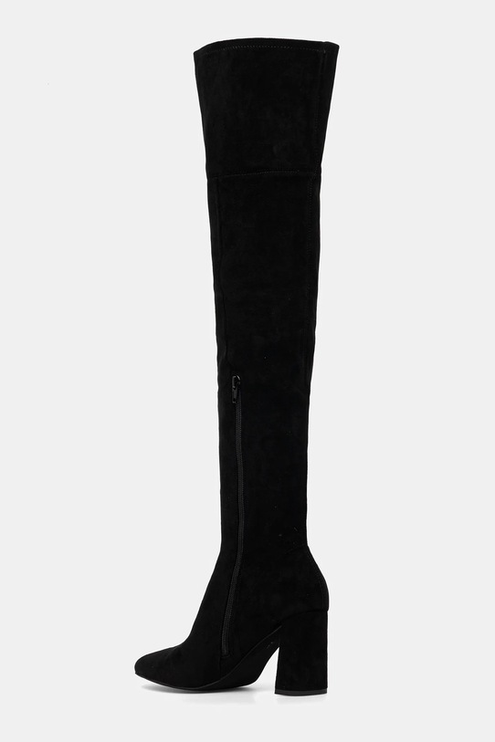 Obuwie Jeffrey Campbell kozaki zamszowe Parisah-2 JC.1253.3.9 czarny