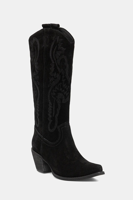 Замшевые ботинки Jeffrey Campbell RANCHER-K замш чёрный 52236.L10