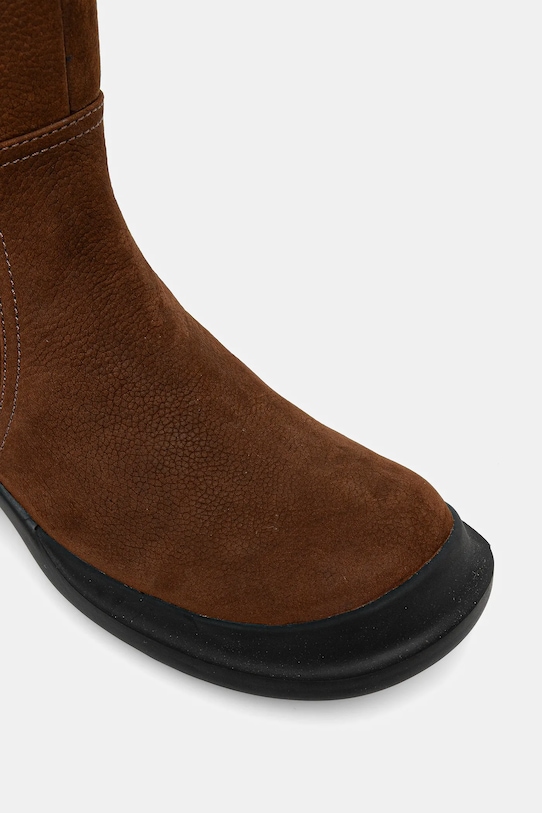 Jeffrey Campbell cizme din nubuc FORTE maro JCD.347.4.01