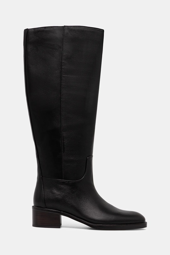 Jeffrey Campbell kozaki skórzane LADA U321.N01.007 czarny ZW25