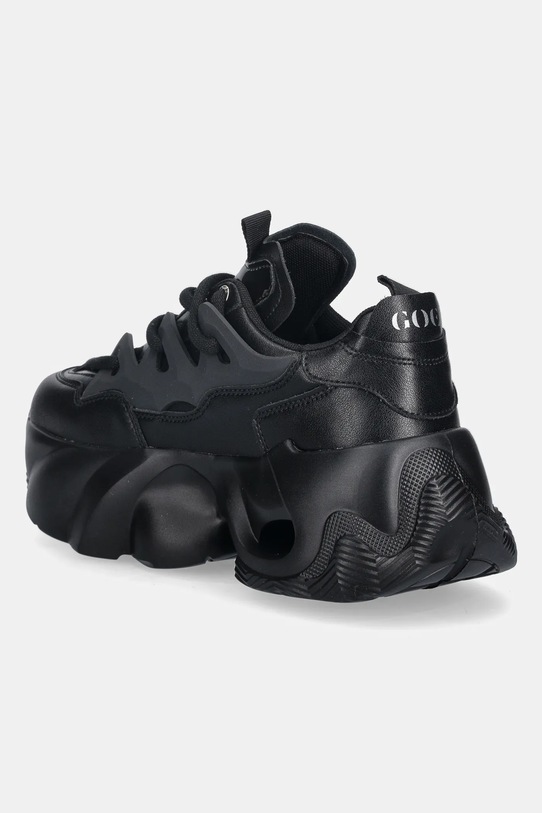 Obuwie GOE sneakersy skórzane OO2N4030 OO2N4030.BLACK czarny