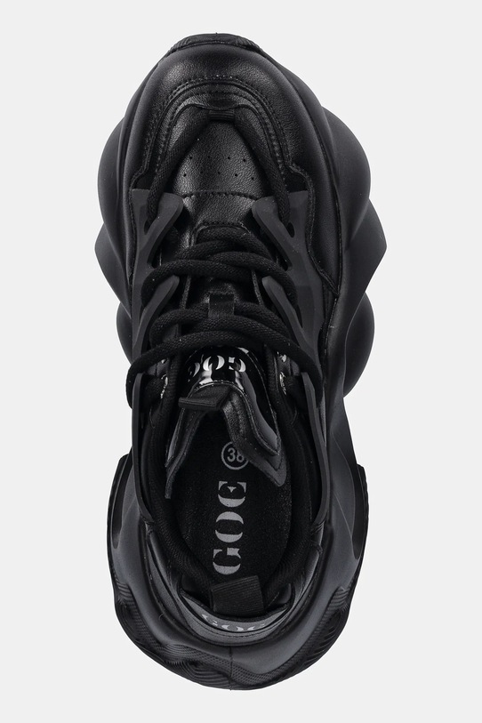 GOE sneakersy skórzane OO2N4030 czarny OO2N4030.BLACK