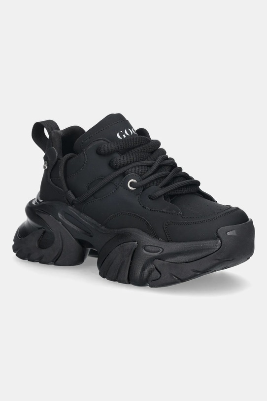GOE sneakersy skórzane SS2N4008 pozostałe czarny SS2N4008.BLACK