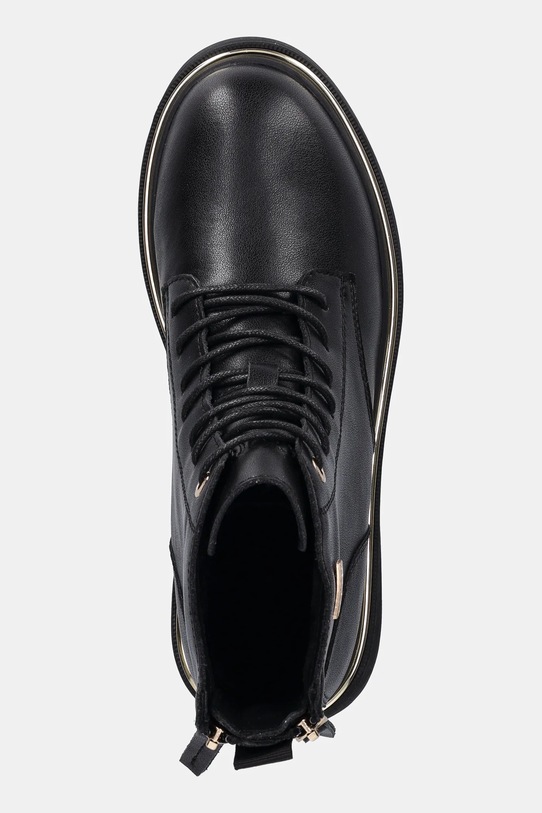GOE botki skórzane SS2N4101 czarny SS2N4101.BLACK.GLD