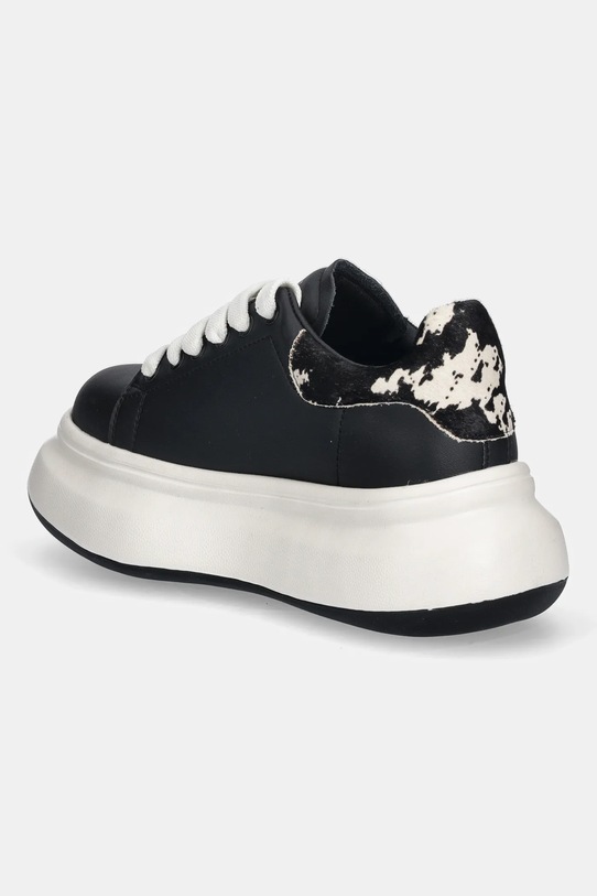Obuwie GOE sneakersy skórzane SS2N4001.BLACK czarny