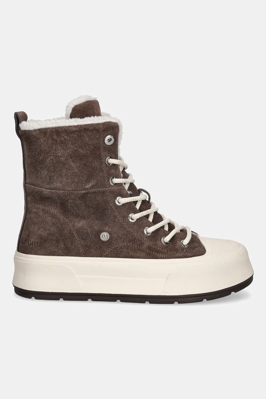 GOE trampki zamszowe SS2N4050.BROWN brązowy ZW25