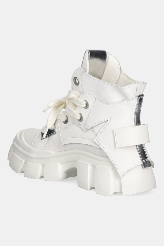 Obuwie GOE workery skórzane SS2N4055.WHITE beżowy