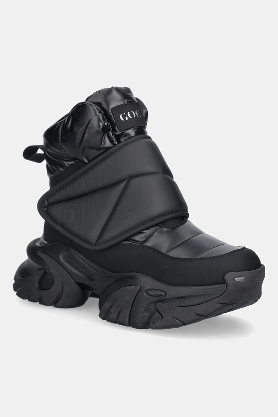 GOE sneakersy tekstylny czarny SS2N4058.BLACK