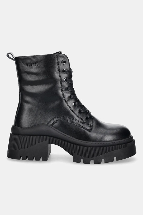 Kožené workery GOE SS2N4123.BLACK čierna ZW25