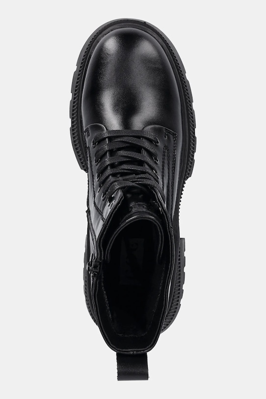 GOE bőr bakancs fekete SS2N4123.BLACK