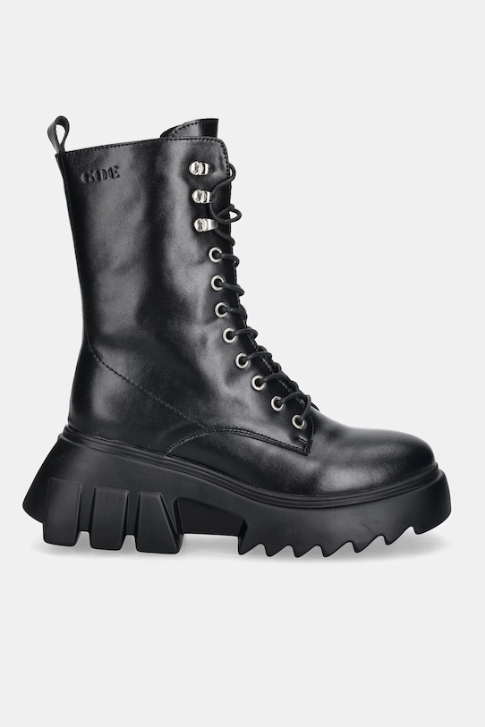 GOE bőr bakancs SS2N4131.BLACK fekete ZW25