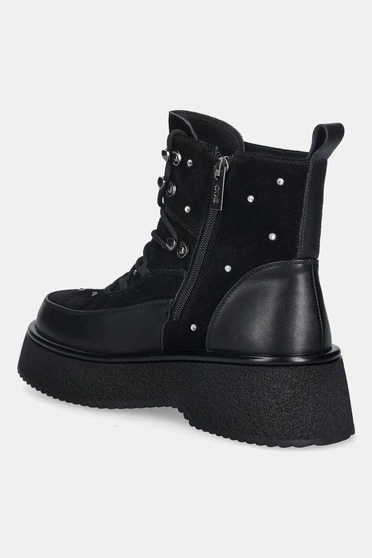 Obuwie GOE botki skórzane SS2N4140.BLACK czarny