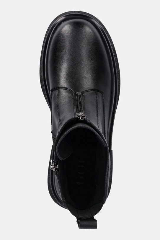 GOE botki skórzane czarny SS2N4145.BLACK
