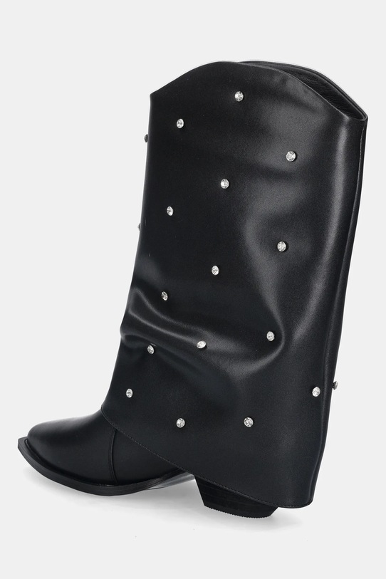 Obuwie GOE kozaki skórzane SS2N4217.BLACK czarny