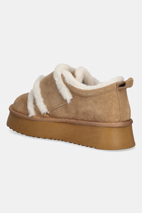 Scarpe GOE stivali da neve in camoscio SS2N4303.BROWN beige