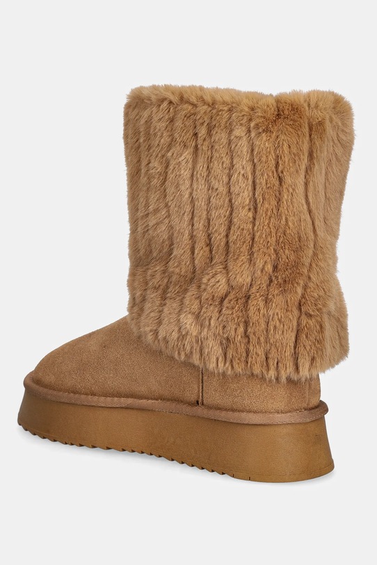 Obuwie GOE śniegowce zamszowe SS2N4308.BROWN brązowy