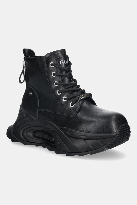 GOE sneakersy skórzane pozostałe czarny SS2N4301.BLACK