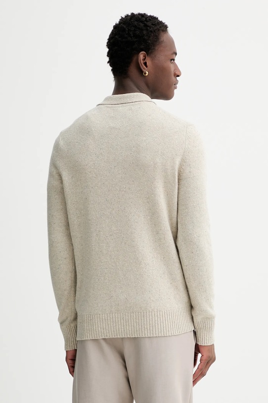 Odzież Marc O'Polo sweter z dodatkiem wełny 530506660390 beżowy