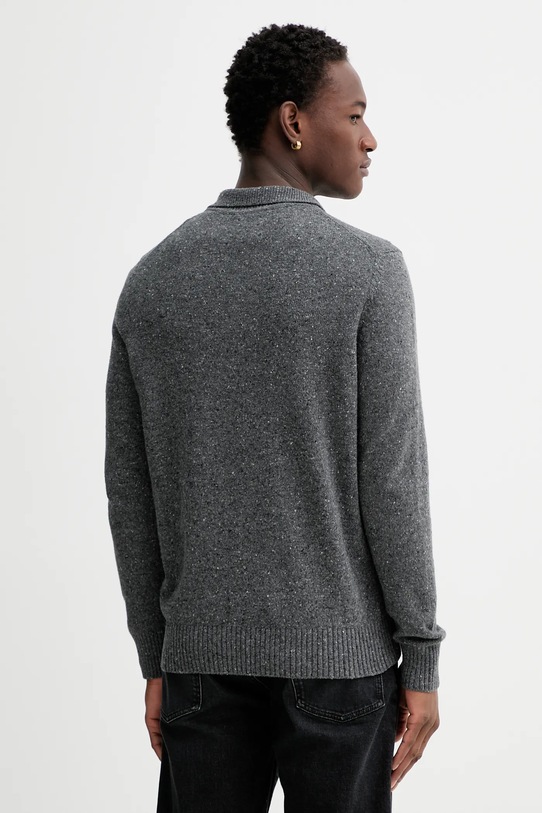 Odzież Marc O'Polo sweter z dodatkiem wełny 530506660390 szary
