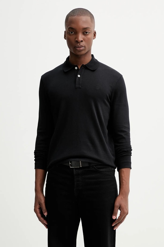 Marc O'Polo longsleeve bawełniany bawełna czarny 531214455104