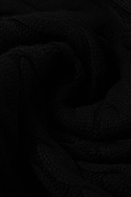 Akcesoria Liviana Conti szalik z domieszką wełny A5WF76 czarny