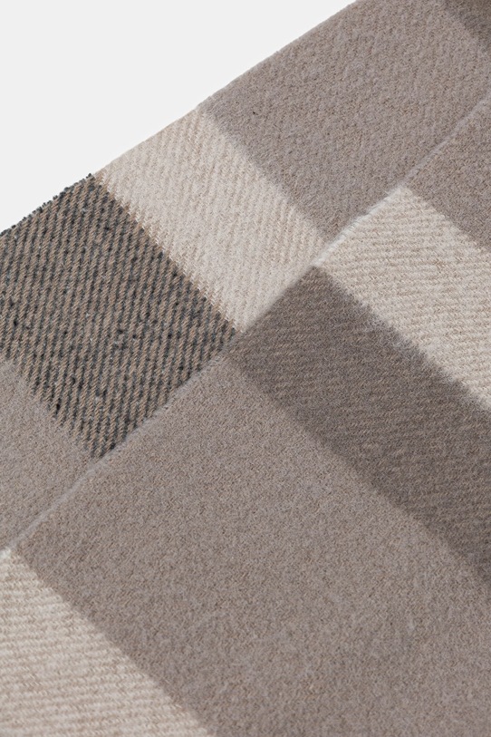 Αξεσουάρ Κασκόλ με προσθήκη μαλλιού Marc O'Polo 510810502113 μπεζ