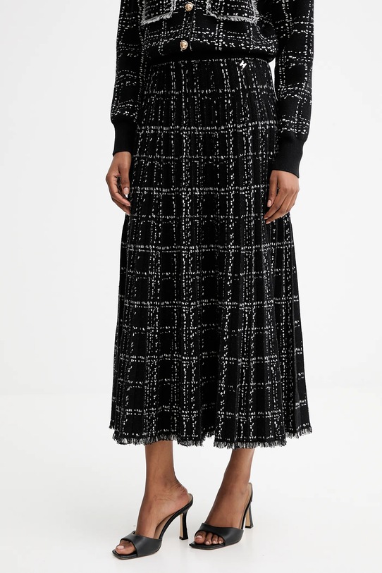 Silvian Heach spódnica HANLAN casual czarny GPA25286LO