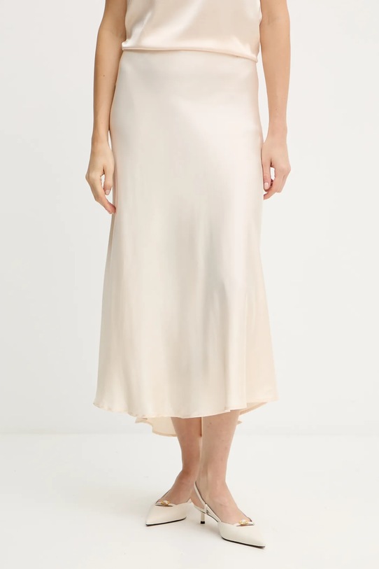 Silvian Heach spódnica FAREMI casual beżowy GPA25324LO