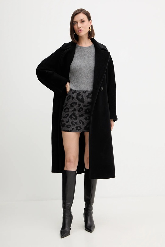 Μάλλινη φούστα Silvian Heach GARCIA GPA25033MG γκρί ZW25