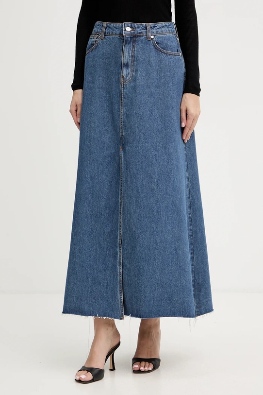 Silvian Heach gonna di jeans KEBE maxi blu GPA25142GO