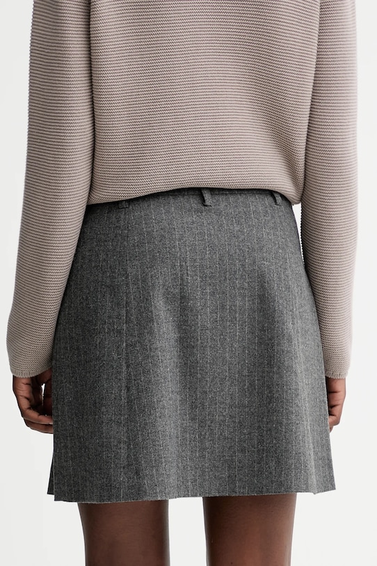 Odzież Marc O'Polo spódnica z dodatkiem wełny 510023720117 szary