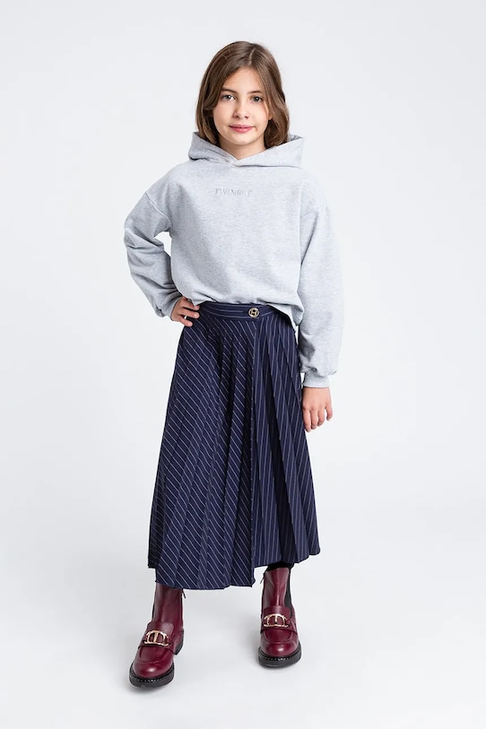 Παιδική φούστα Twinset εμπριμέ σκούρο μπλε 252GJ2043
