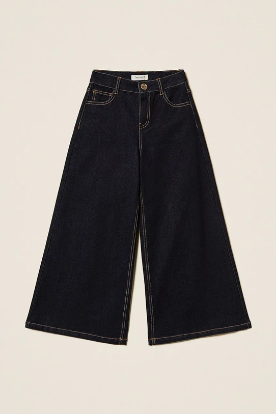 Twinset jeansy dziecięce 252GJ2280 granatowy ZW25