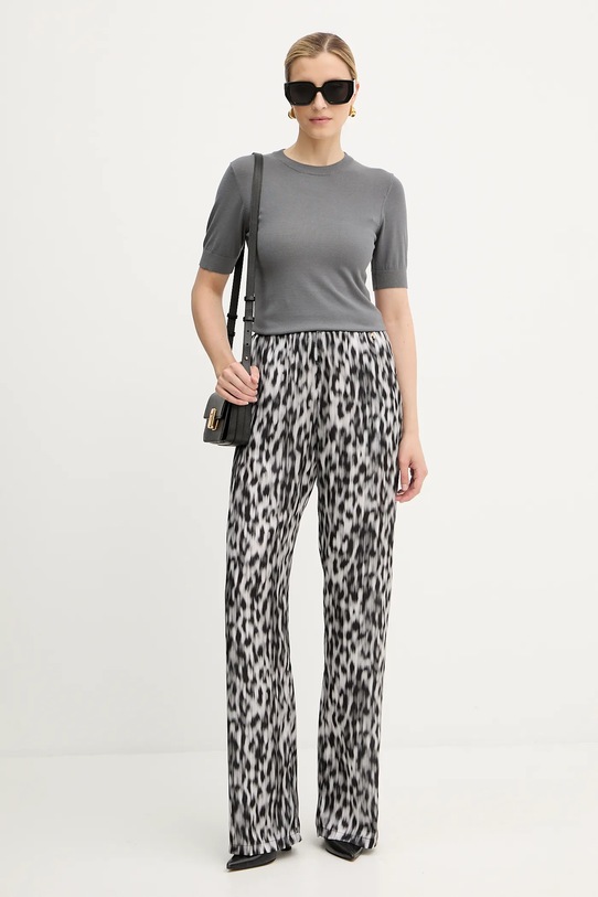 Hlače Silvian Heach LEGABIO GPA25570PA siva ZW25