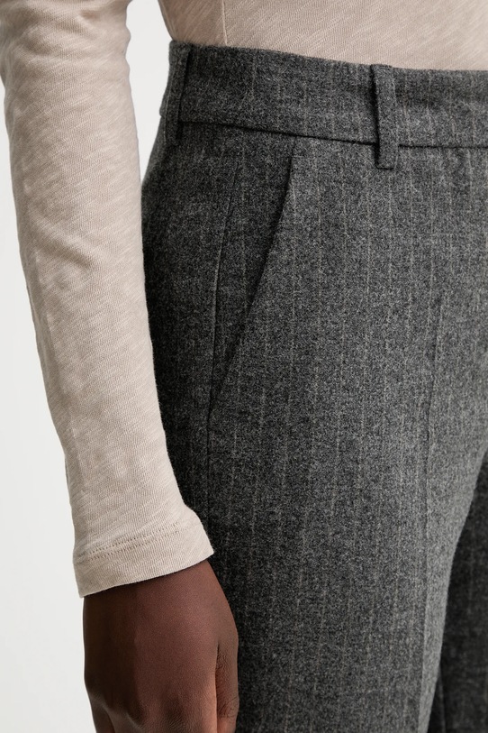 Marc O'Polo pantaloni cu lână gri 510023710199