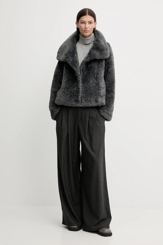 Marc O'Polo spodnie 5000007653 szary ZW25