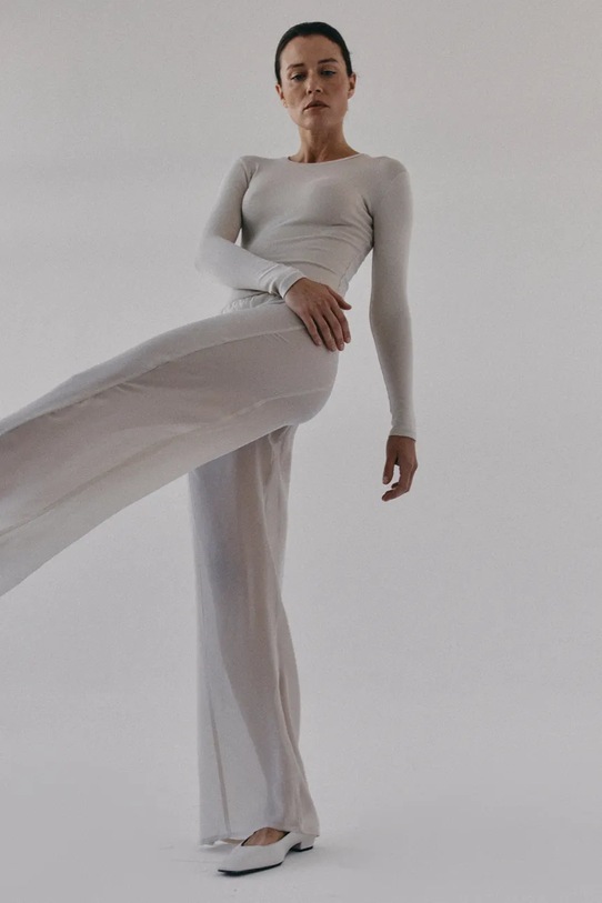 MUUV. spodnie OA transparent.spodnie.OA