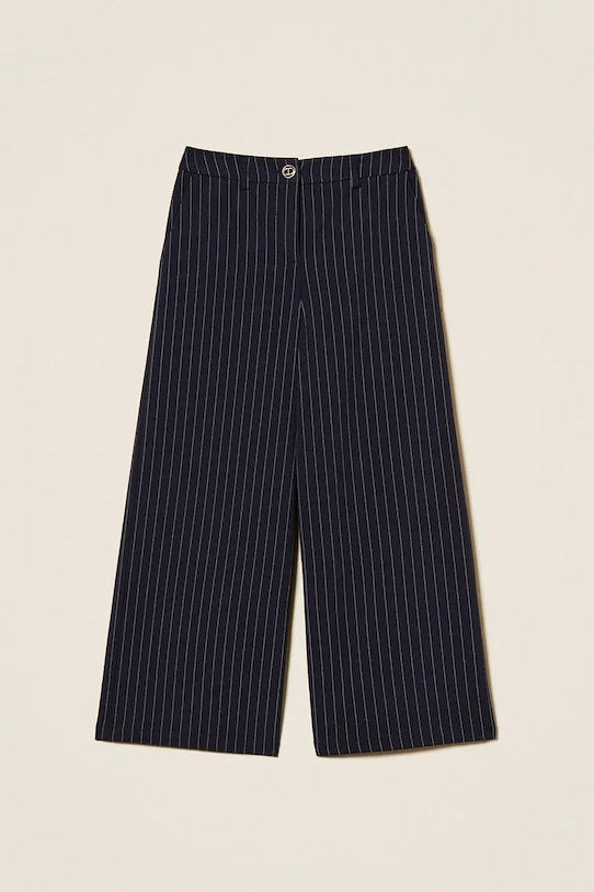 Dětské kalhoty Twinset 252GJ2042 námořnická modř ZW25