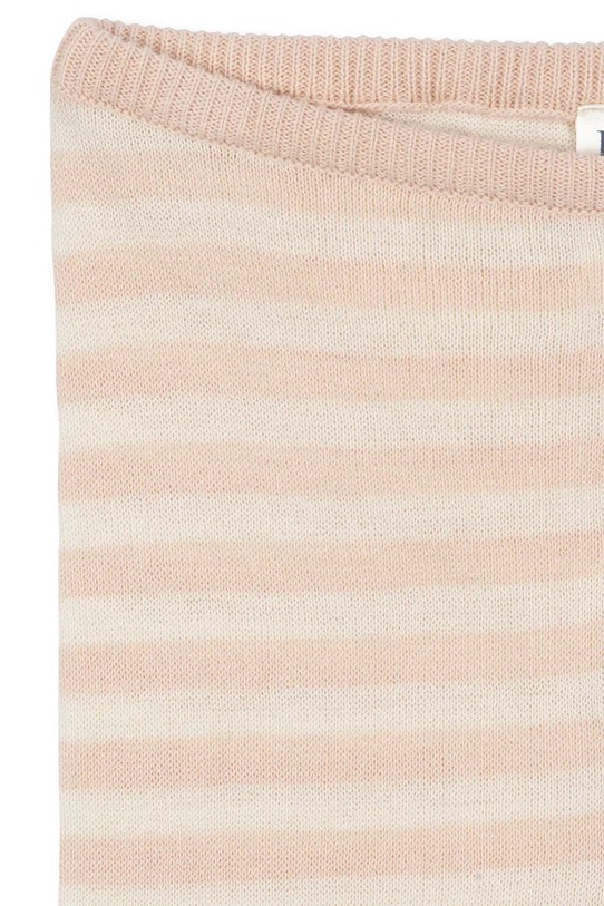 Chłopiec Fanga Fontana spodnie bawełniane niemowlęce VENTI KNIT PANTS GOTS FA100014 beżowy