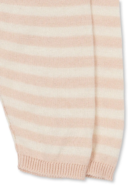 Fanga Fontana spodnie bawełniane niemowlęce VENTI KNIT PANTS GOTS beżowy FA100014