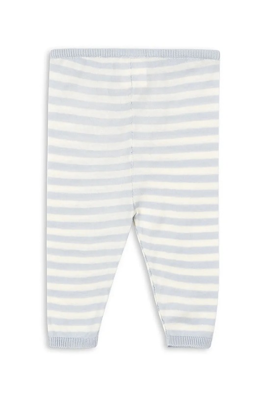 Fanga Fontana spodnie bawełniane niemowlęce VENTI KNIT PANTS GOTS FA100014 niebieski ZW25